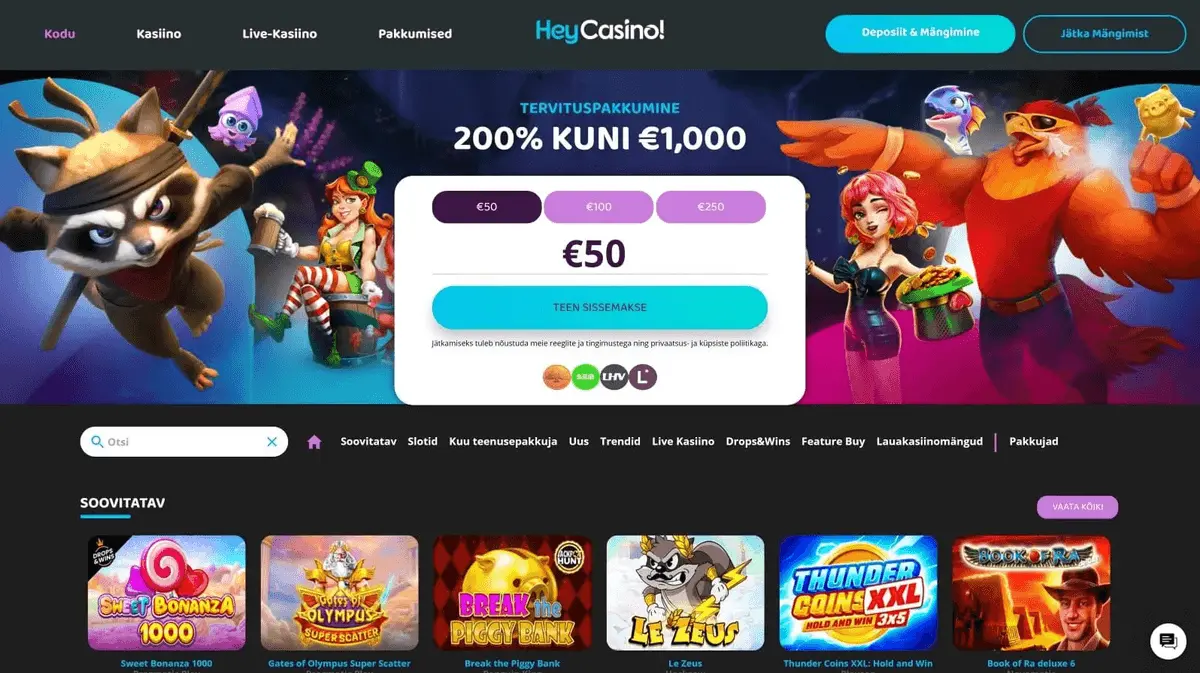 Hey Casino Nederland: Dé Entertainment Hub van 2026 image 1